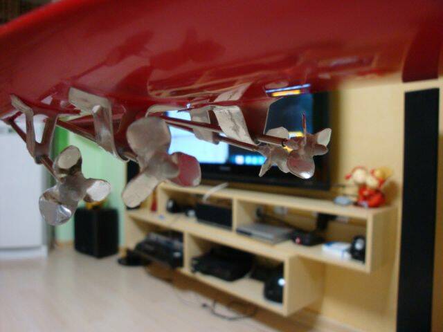 自己做的螺旋桨