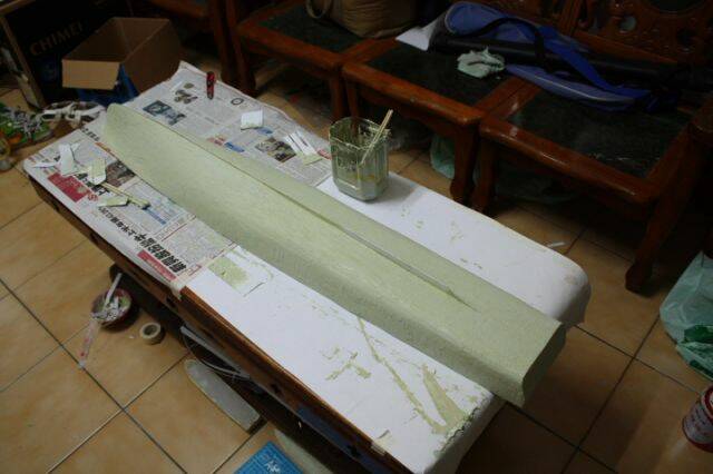 剛上完補土的樣子
