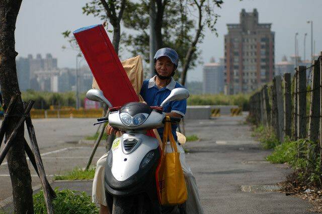 大包小包家裡住的近騎車時在方便