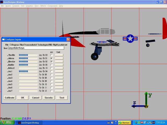 PRE-Flight + E-sky 4動 飛機設置.JPG