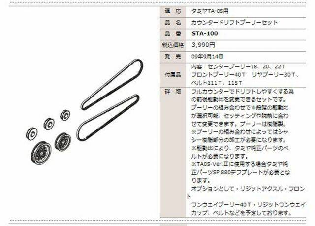 SQUARE TA05 皮帶輪.JPG