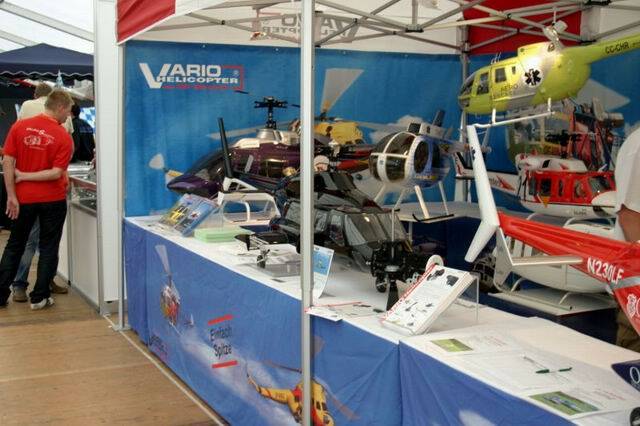 Vario Helikopter 展示櫃檯