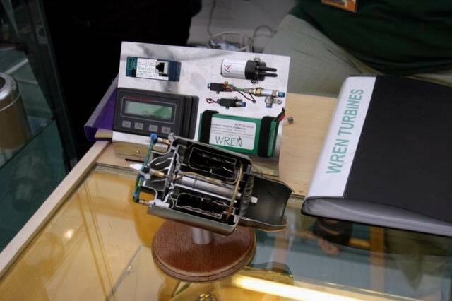 Wren Turbines展示櫃檯