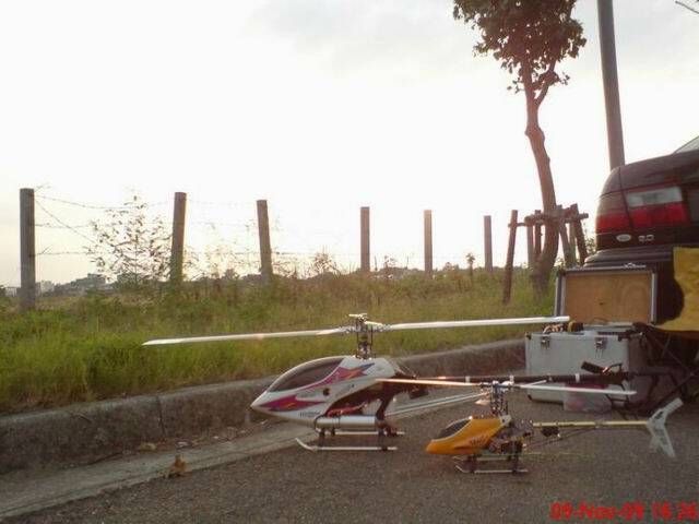 機機和夕陽～～