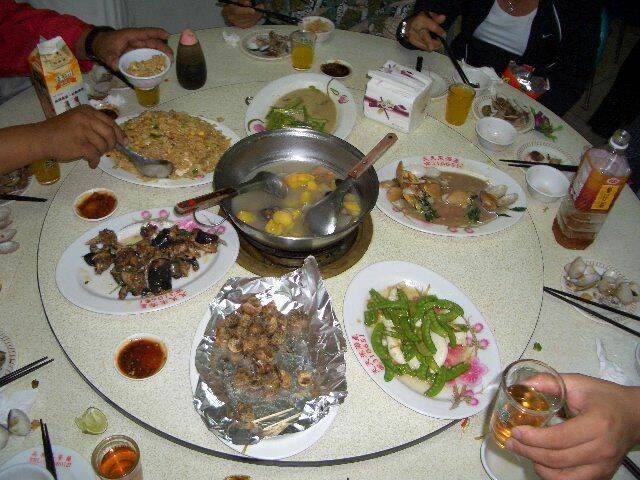 粗茶淡飯不成敬意