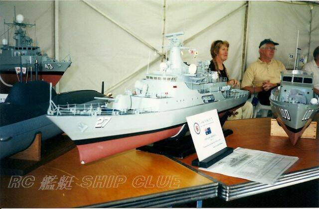 各式參展艦艇
