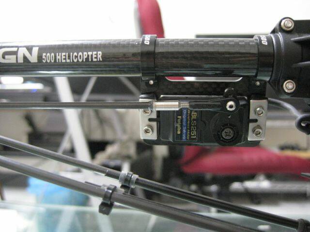自製拉桿前特寫(用HIROBO連桿頭)