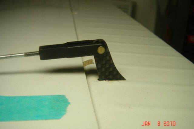 碳纖rudder horn
