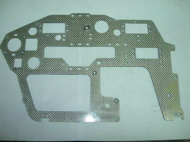 亞拓 TREX 600N  玻纖主體右側板/1.6mm