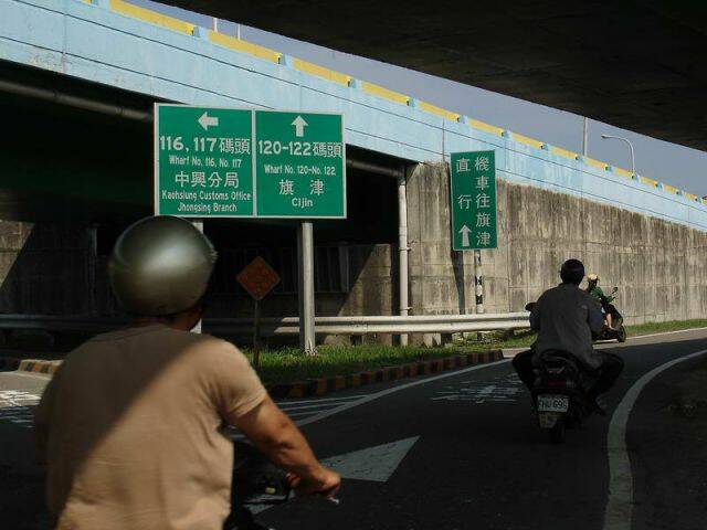 原來過來就是旗津