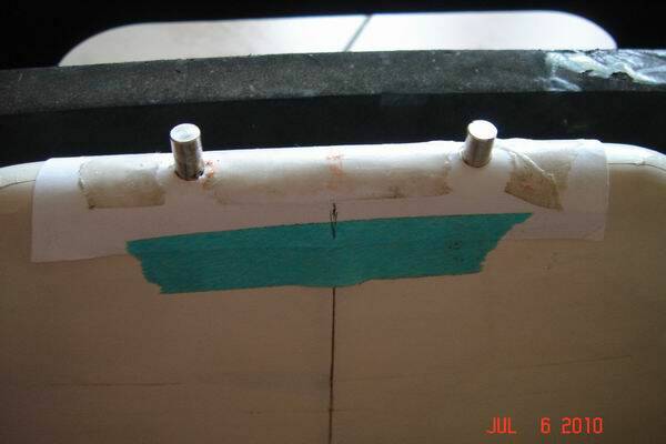 用張紙前面用雙面膠