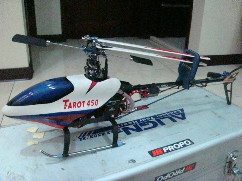 T-REX 450 SE V2  Sport 碳纖機身改裝版