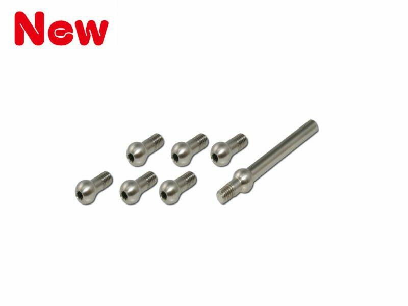 208806-不銹鋼(4.8mm)球頭組(M3) 定價:NT220