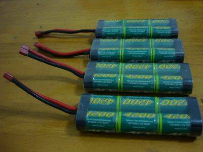 ACE 7.2V / 4200mAh HI-POWER鎳氫充電電池~4顆一組便宜賣
