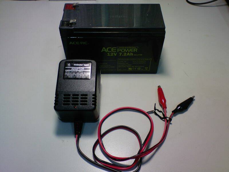 鉛酸電池12v+充電器 450