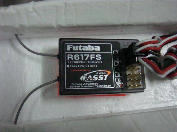 futaba2.4g7動接收