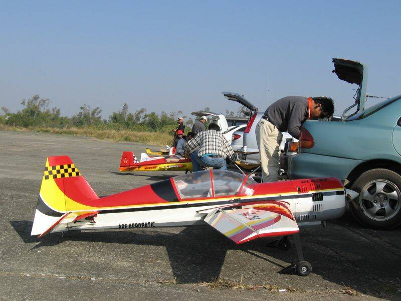 飛行機群1
