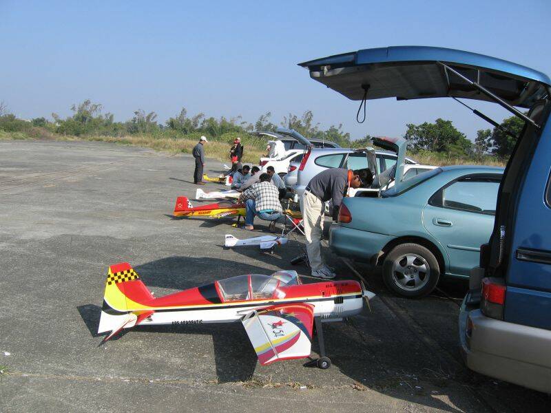 飛行機群2