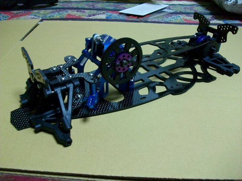試組裝車架完成(三)