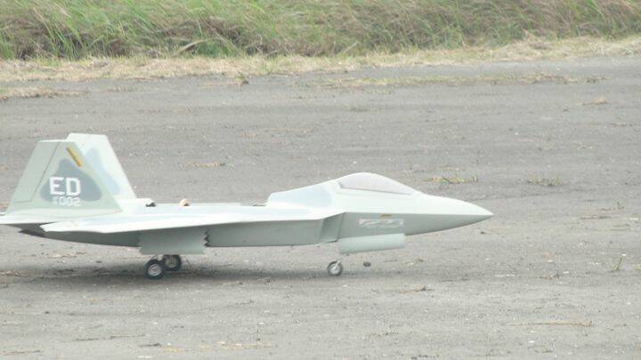 安全返航的F-22A猛禽戰機