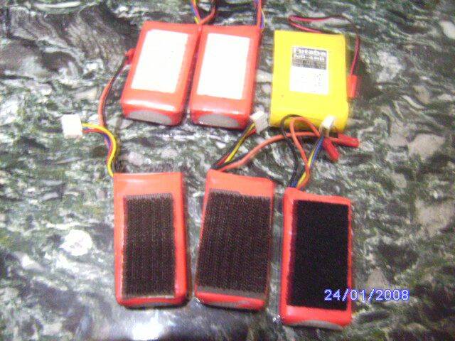 鎳鎘電池.履電5棵11.1V1200mha12c無膨脹