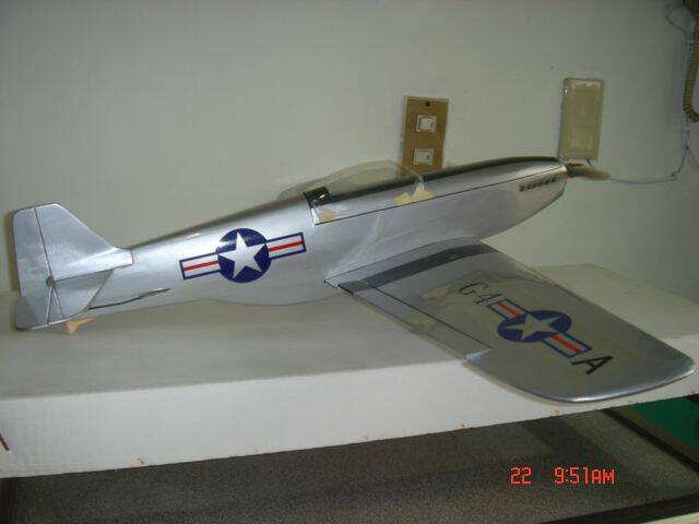 P-51全機巴爾沙木