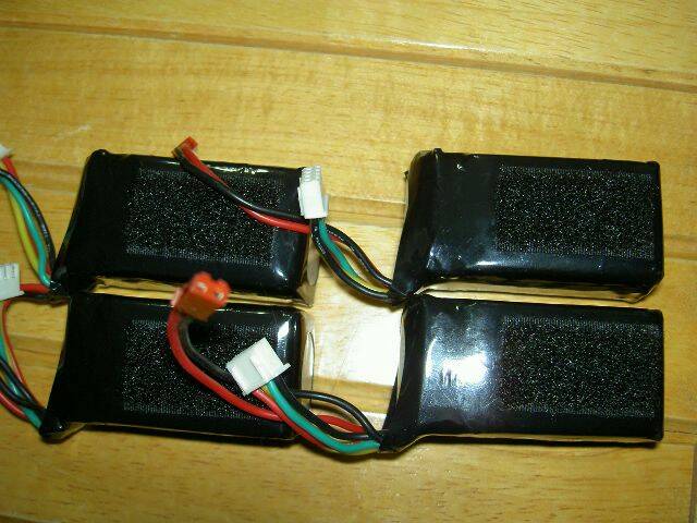 A-TE 11.1V 900mah 25C  反面