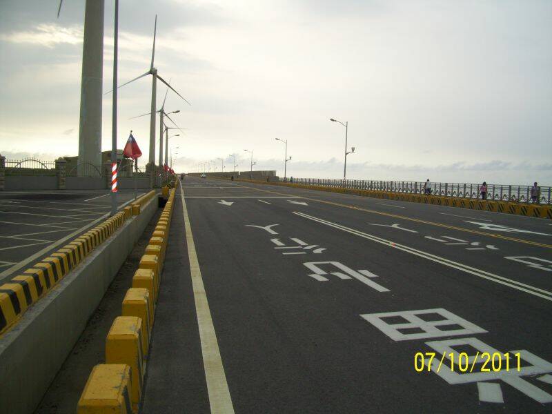 這條路夠直環港北路ㄉ風車