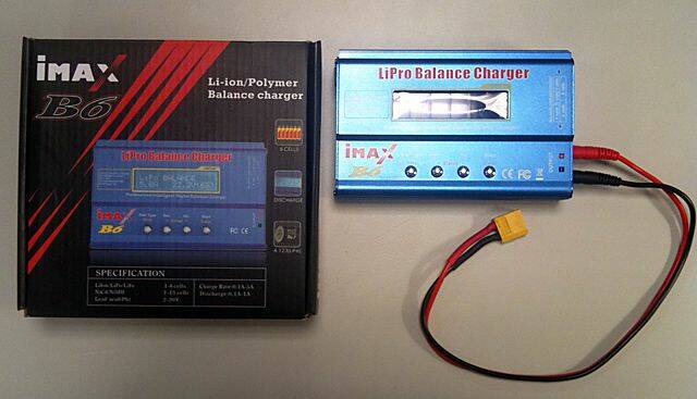 iMAX B6 充電器, 無雷標, 已改 XT60接頭.
