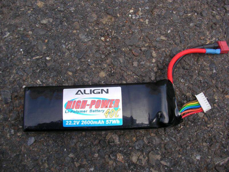 亞拓 鋰聚電池6S1P 22.2V 2600mAh/40C*1售1000含運約20趟內(可3D)無發胖~~~已售出