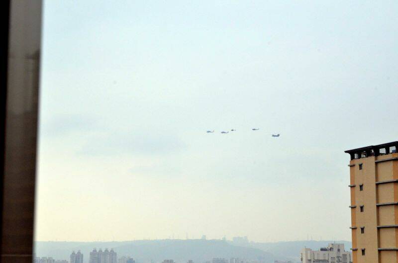 過不久，預備機回來了