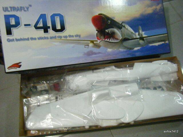 P40 - 翼長 930mm 全長 805mm 動力 400級馬達