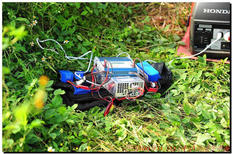 兩千瓦的發電器充電池真方便