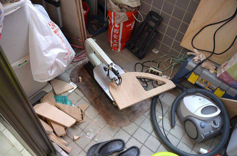 窘困的工作環境--陽台