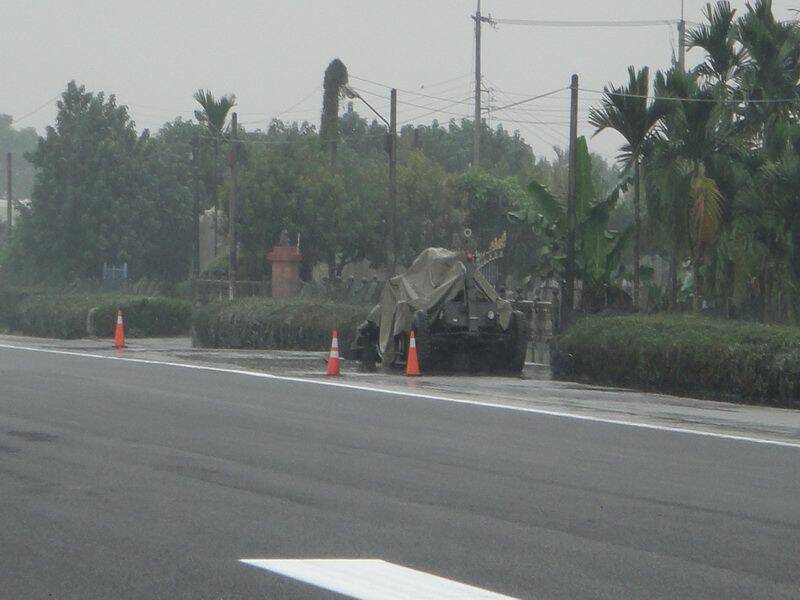 佳冬戰備道北端