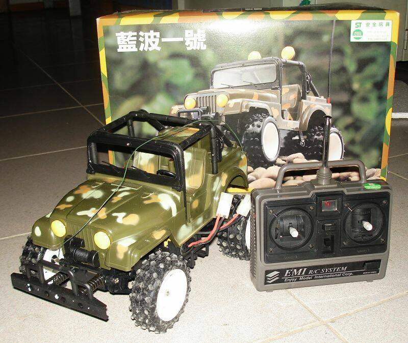 全新藍波一號吉普車