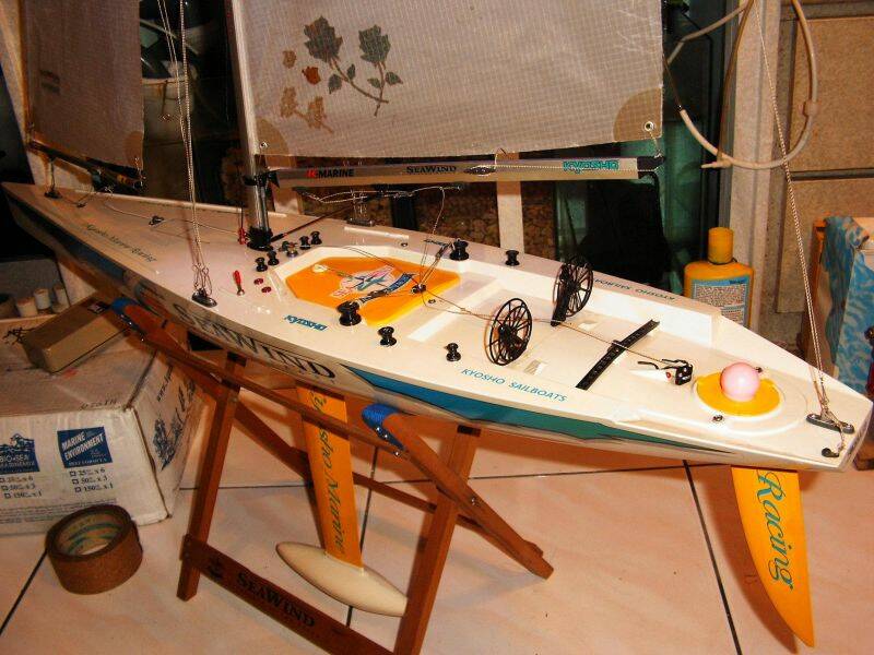 十年沒下水的帆船