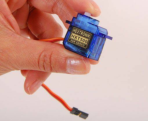 HXT500 5g / .8kg / .10sec Micro Servo副翼伺服機*1