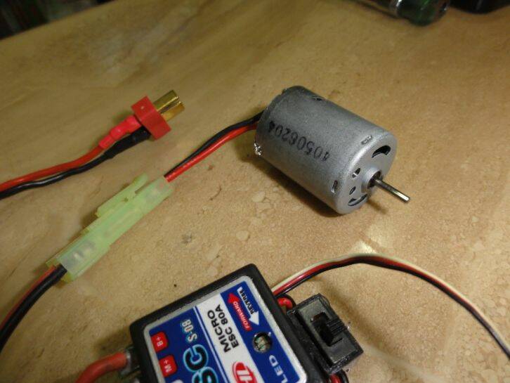 全新COLT 370馬達改接頭接電變