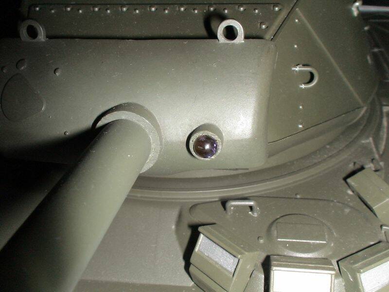 M41A3戰車紅外線發射位置