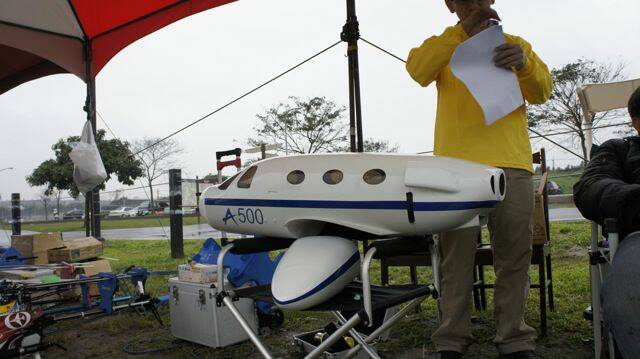 小蔡哥的　客機