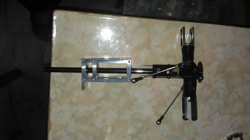 一體主軸座加上旋翼組