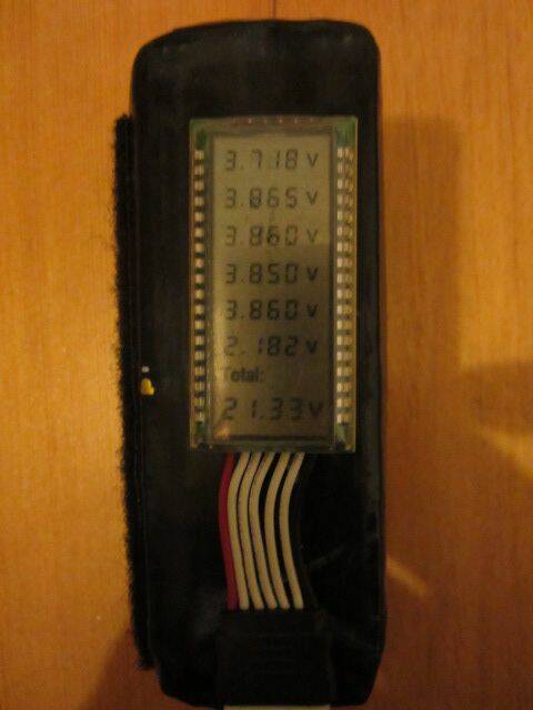 22.2 4200mah 泰世電池壞1cell