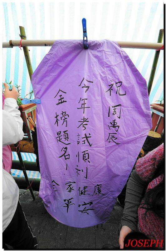 幫我兒子許個願吧