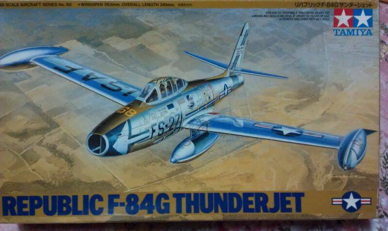 田宮1/48  F-84G     550