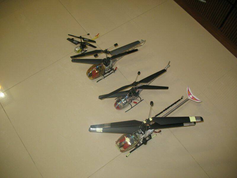 我的電動直昇機-同軸雙槳機
