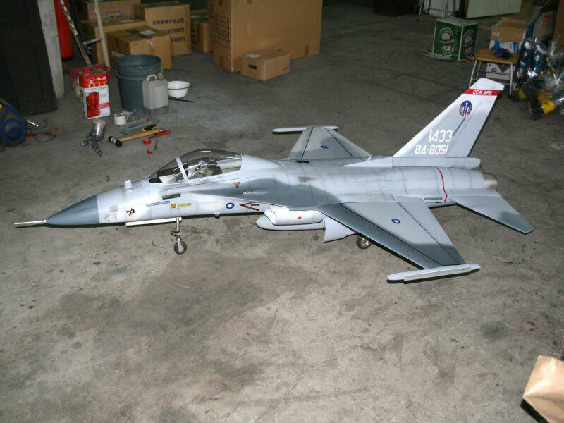 阿強基地之F-CK-1A經國號戰機