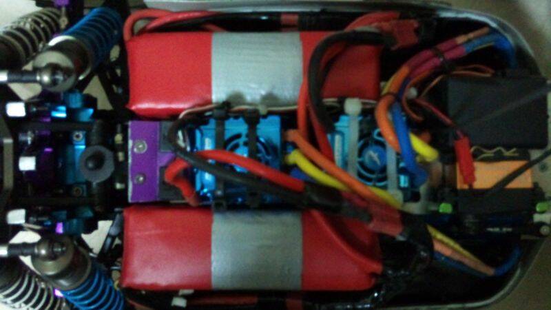 雙好盈 150A 電變, 22.2V x 2