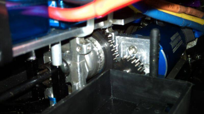 好盈 2200KV 馬達-右