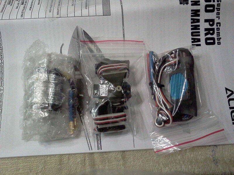 450MX(3400KV)+新版35A調速器+新版410M